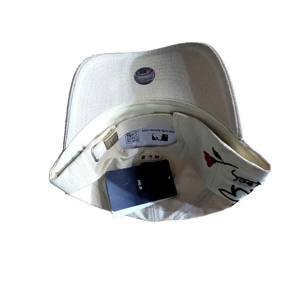 New York Yankees Rose Thorn‎ Clean Up Dad Hat Khaki MLB Adjustable Hat